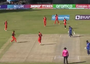 नेदरल्यान्ड्ससँगको खेलमा नेपाल १ सय ६७ रनमा अलआउट