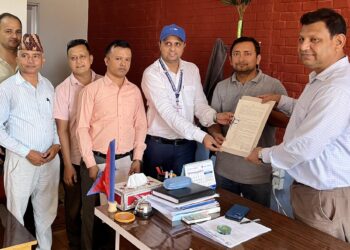 लुम्बिनी प्रदेशका पत्रकारको दुर्घटना बीमा