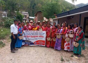 थाकलवाट हस्तकलाका विभिन्न सामाग्री बनाउने तालिम सम्पन्न