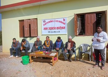 ऐरावती गाउँपालिका वडा नं ६ आफ्नै भवनमा