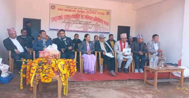 माण्डवी गाउँपालिकामा प्रथम अध्यक्षकप खेलकुद अन्तर्गत भलिबल प्रतियोगिता