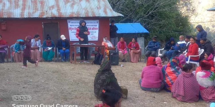 लैङ्गिक हिंसा विरुद्धको १६ दिने अभियानको कार्यक्रम उदयपुरकोटमा सम्पन्न