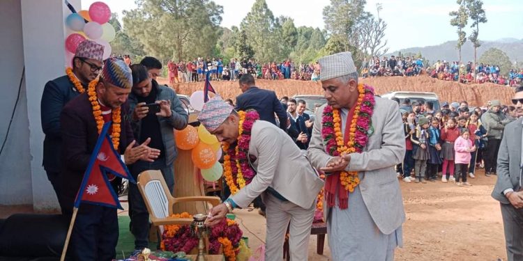माण्डवी गाउँपालिकामा दोस्रो राष्ट्रपति रनिङशिल्ड प्रतियोगिता सुरु