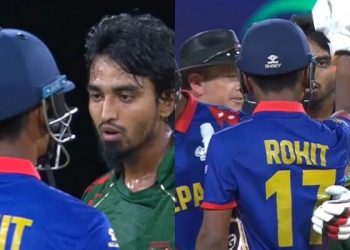 रोहितसँग झगडा गर्ने तान्जिम आईसीसीको कारबाहीमा